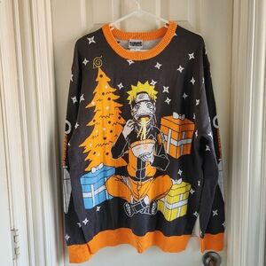 Naruto Ugly Christmas Sweater Size Large